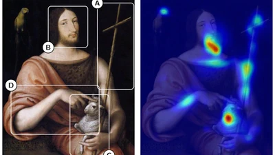 Comparing CAM algorithms for the identification of salient image features in iconography artwork analysis featured image
